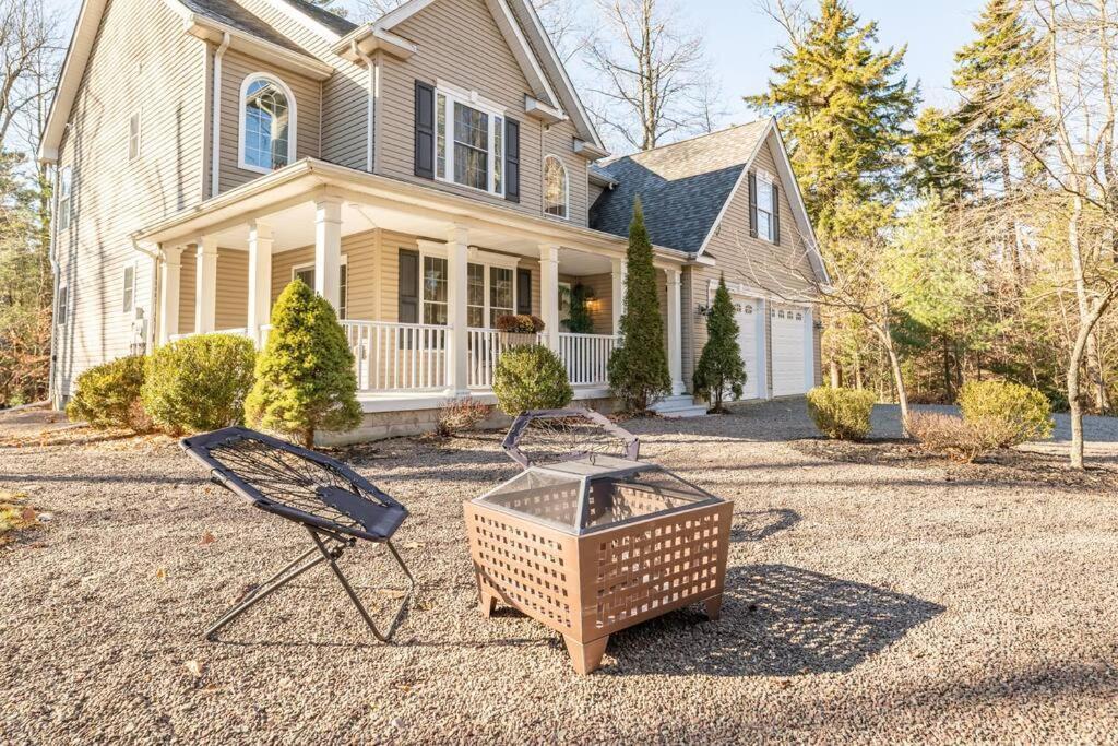 Luxury 4 Bedroom House In Pocono Mountains In Golf Course Near Lake Tobyhanna Екстер'єр фото